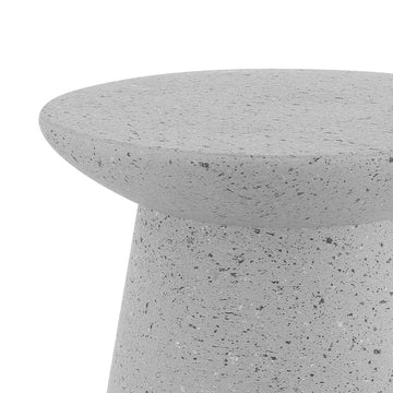 Hollie 18" Minimalist Modern Drum Accent Table Pedestal - JONATHAN Y